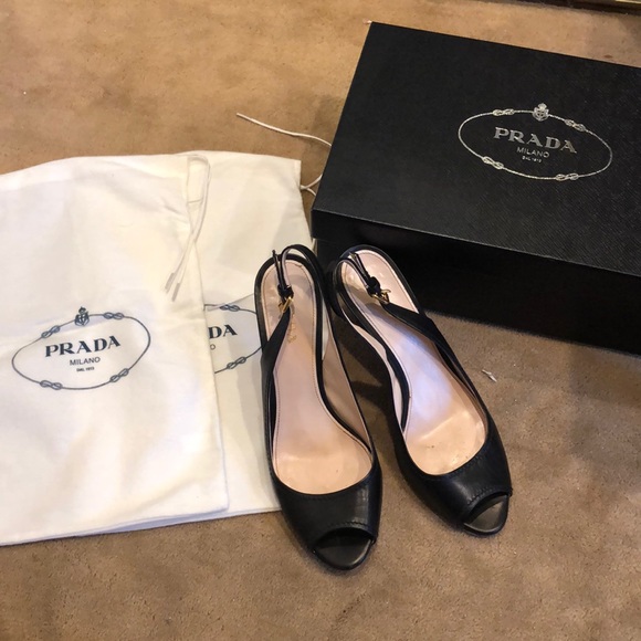 Prada slingback pumps - Picture 1 of 8